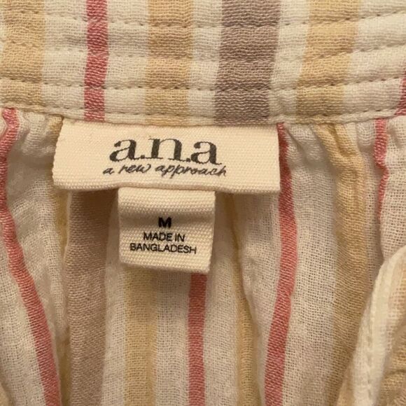 a.n.a Short Sleeve, Popover, Dress, Women's Size Medium - Picture 7 of 9
